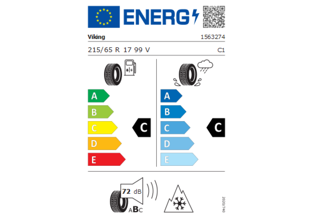 VIKING 215/65R17 WINTECH 99V FR 3PMSF TL